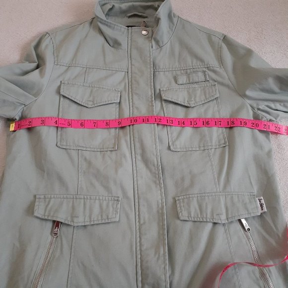 Like New | Sam Edelman | Women's | Mint Green Utility Jacket - Picture 13 of 15